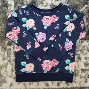 *SOLD*Floral Sweatshirt